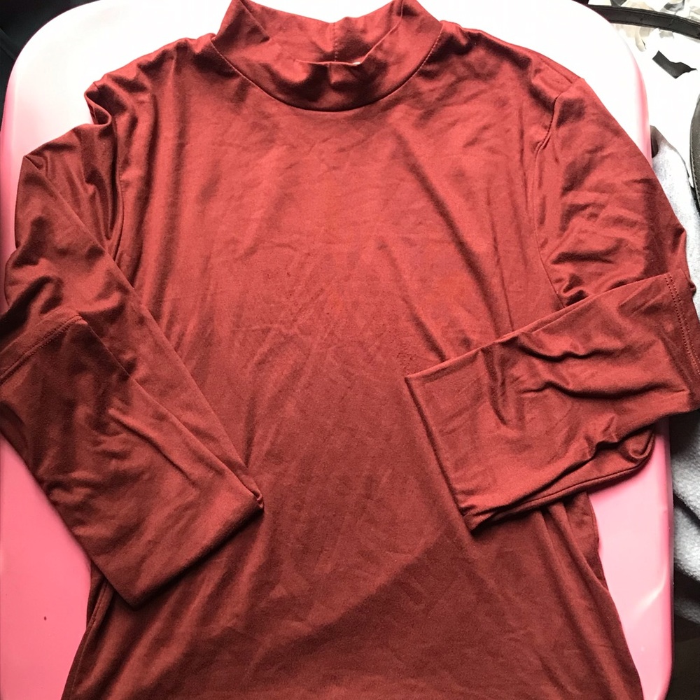 Smooth turtle neck